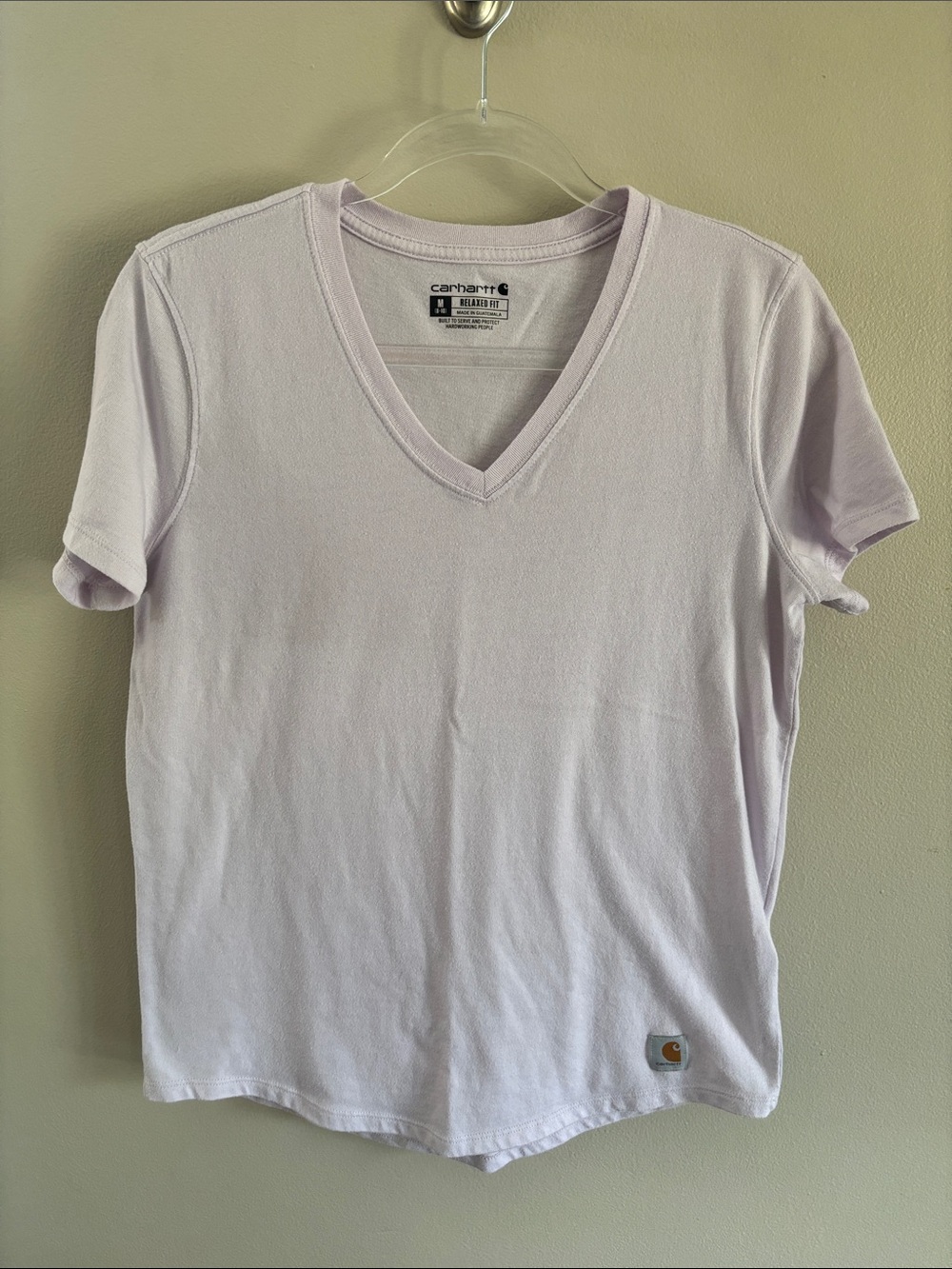 Carhartt relaxed fit v neck tee